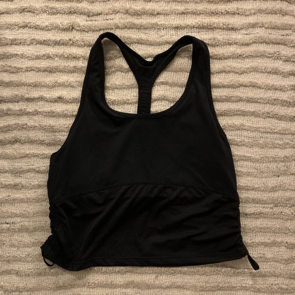 Fabletics Ryan Midi Logo Sports Bra